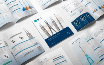 Surgical Instrument Product Catalog Design and Photography