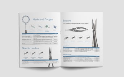 Surgical Instrument Product Catalog Design and Photography